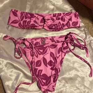 shein hawaiian patterned bikini